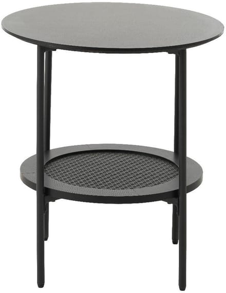 Nordic Home - Meya bijzettafel Ø50 cm - zwart