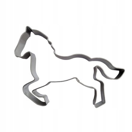 Koekjesvorm - Galopperend Paard 8,7 cm - Metaal