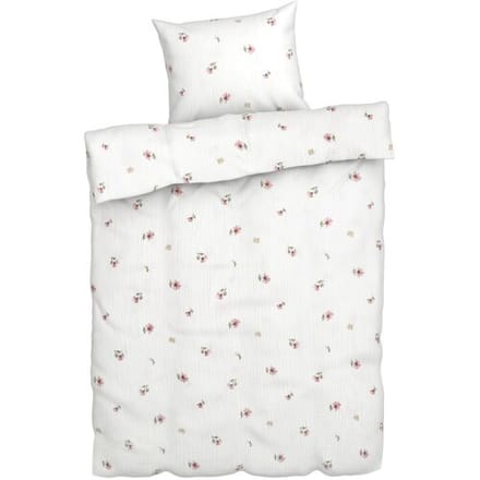 LIVARNO Baby dekbedovertrek 60 x 120 cm (wit)