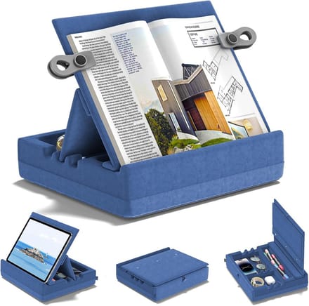 Verstelbare vouwbare leessteun voor tablet en e-reader 4,7-15 inch met houder
