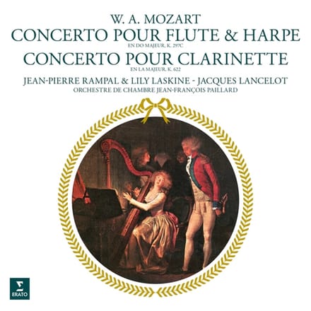 W.A. Mozart: Concerto Pour Flute & Harpe/Concerto Pour Clarinette