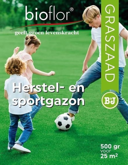 0,5 kilo graszaad voor 25 m2 Herstel en sportgazon