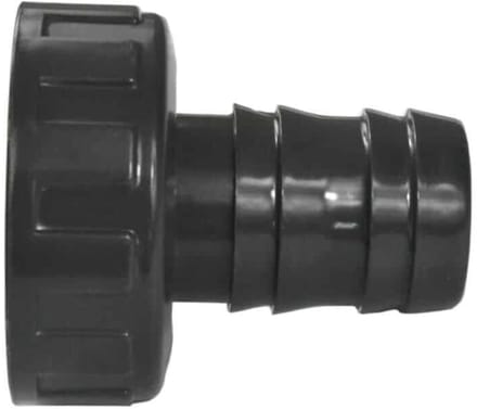 PVC Slangtule 38mm met Wartelmoer - 2 Inch Slangkoppeling