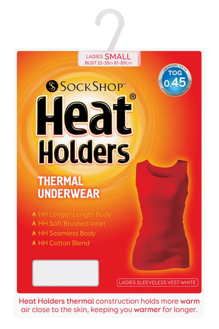 Heat Holders - Thermisch ondergoedvest voor dames - Wit