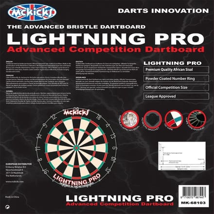 Mckicks Lightning Pro Dartbord