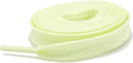 DW4Trading Neon glow in the dark schoenveters - 80 cm - 1 paar - geel