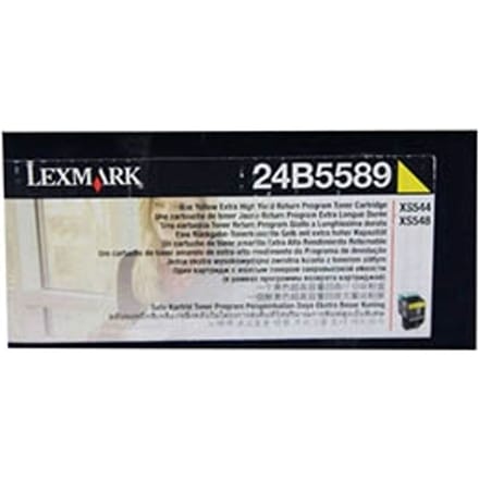 Lexmark 24B5589 toner cartridge geel (origineel)