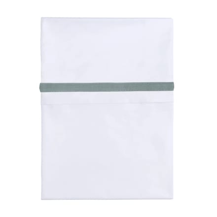 Baby's Only Wieglaken geweven bies - Zeegroen/Wit - 80x100 cm - 100% egyptisch katoen