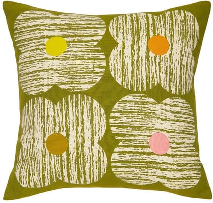 Orla Kiely Textured Flower Moss sierkussen - 45x45 cm