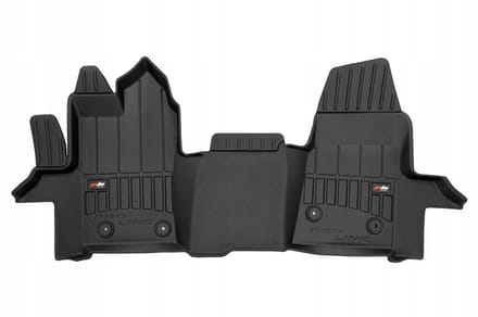 Frogum No.77 - Automatten 3D - Geschikt voor Ford Transit Custom (2012-2022) - 1-delig - Stoppers 21cm/22,5cm