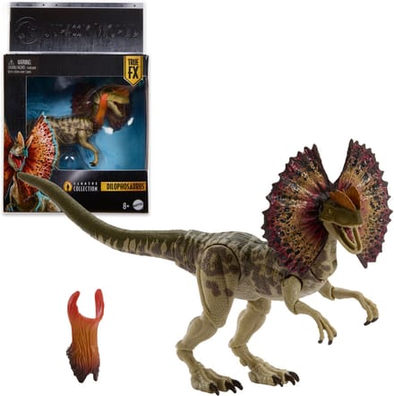 Mattel Jurassic World Rebirth Hammond Collection Action Figure Dilophosaurus Action Figuur