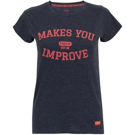 Dames-T-shirt Nox Casual Letras