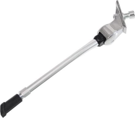 fietsstandaard - Standaard Enkel Aluminium 24-28 Inch 29mm Zilver