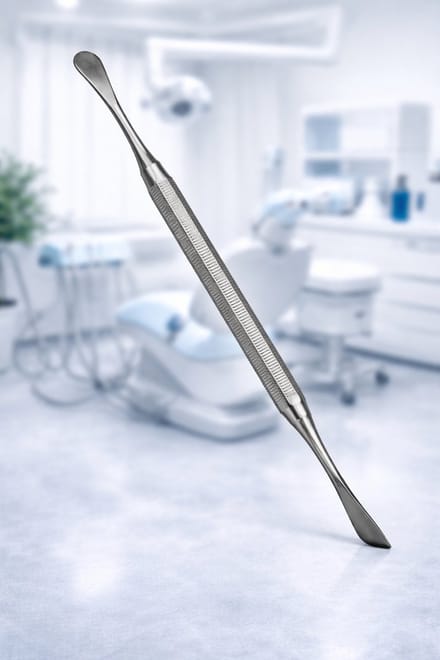 Belux Surgical Instruments Howard Periost Elevator / Raspatorium – 16 cm – Dubbelzijdig – RVS – Tandheelkundig Chirurgisch Instrument