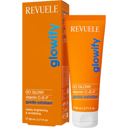 Revuele Go Glow! Gentle Exfoliant Vitamin C + E + F 80 ml