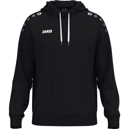 JAKO Sweater met kap One Cotton zwart kindermaten 6701k-800