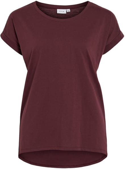 VILA T-shirt VIDREAMERS ronde hals