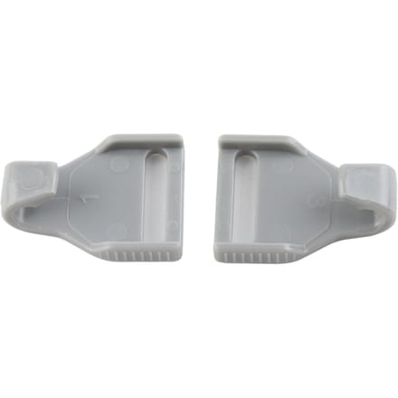 1 paire de clips magnétiques de rechange pour casque respiratoire gray