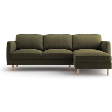 Hoekbank Eden rechts velvet | Micadoni