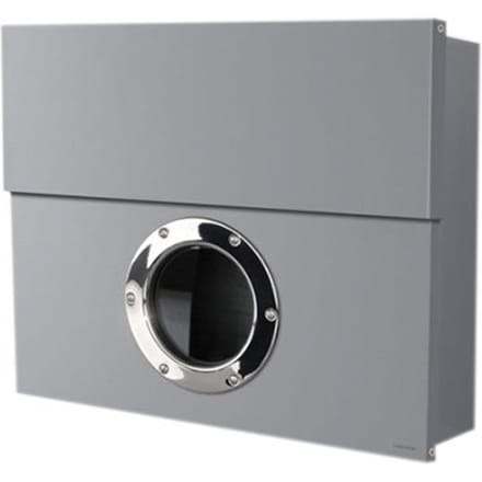 Radius - Letterman brievenbus XXL - zilver
