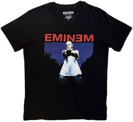 Eminem - Photo Heren Tshirt - 2XL - Zwart
