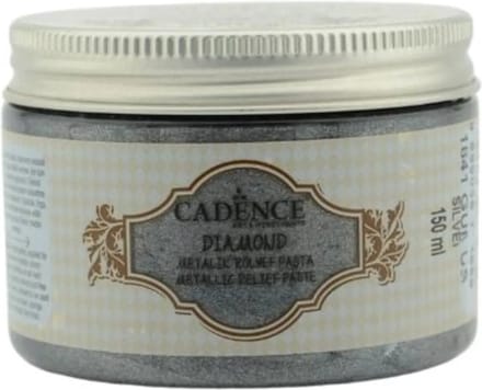 Cadence Diamond Relief Pasta 150 ml Zilver