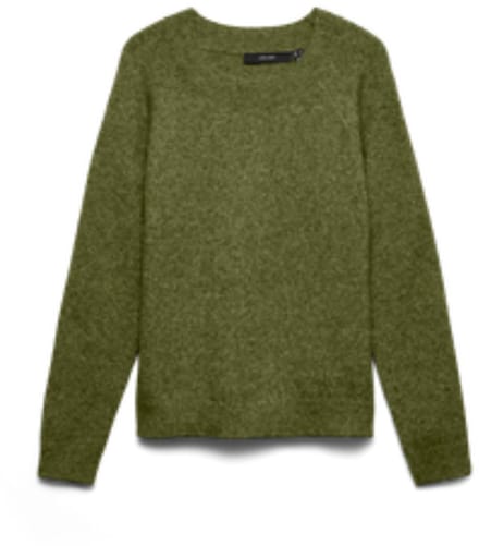 VERO MODA - VMDOFFY LS O-NECK BLOUSE GA Dames Trui