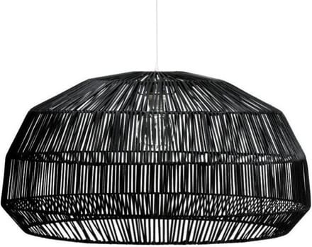 Fine Asianliving Bamboe Hanglamp Zwart - Andy D53xH30cm