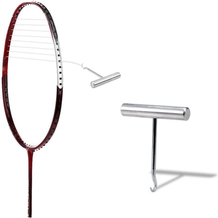 1 outil de cordage pour raquette de tennis, badminton, squash gray