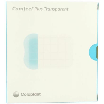 Comfeel Plus Platen Transp 5x 7cm 10 33530