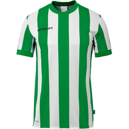 Uhlsport Stripe 2.0 Shirt Korte Mouw Kinderen - Groen / Wit | Maat: 128