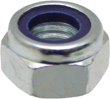 Zelfborgende Moer - Borgmoer - 6 mm - Staal - DIN 985