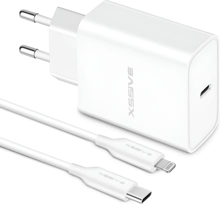 Snel Oplader met 1 Meter geschikt voor Apple Lightning Oplader Kabel - Xssive Origineel