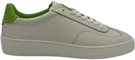 Scotch & Soda - Plakka LS - Sneakers - Mannen - Wit/Groen - Maat 41