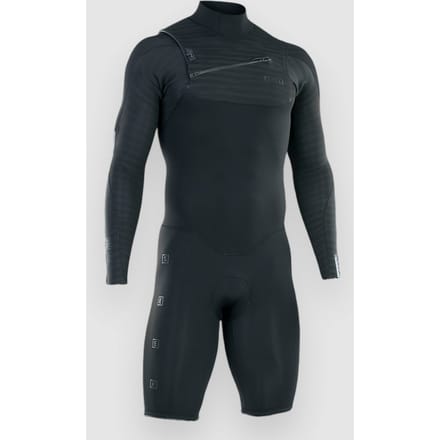 Ion Seek Core 3/2 Shorty Ls Front Zip Wetsuit zwart