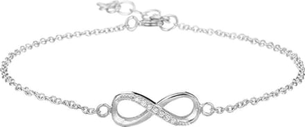 armband infinity zirkonia 1,0 mm 15,5 + 2,5 cm
