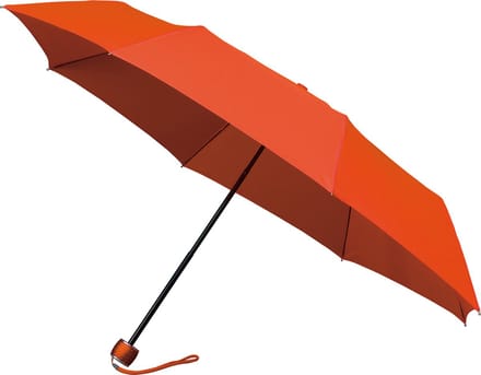 miniMAX Windproof Umbrella - 100 cm - Foldable - Hand opening - Orange