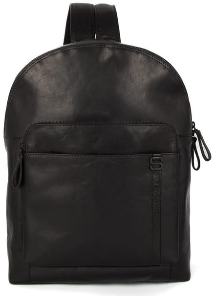 Leren Luiertas / Rugzak - 15 inch - Chicago - Zwart