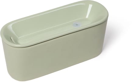 Cat Mate 800ml Keramische Waterfonteintje voor Katten - Saliegroen