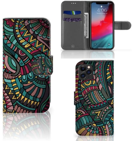Apple iPhone 11 Pro Telefoon Hoesje Aztec