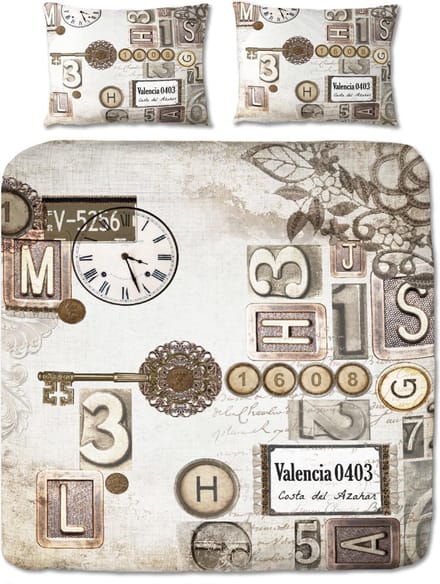 Suela Home Claire - Dekbedovertrek - lits-jumeaux - 240 x 200/220 cm - Multi