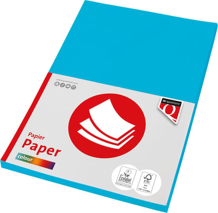 Kopieerpapier quantore col-100 a4 120gr azuurblauw