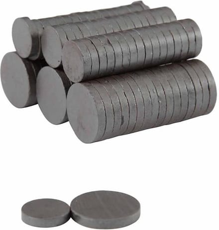 Magneet, d: 14+20 mm, dikte 3 mm, 500 stuks