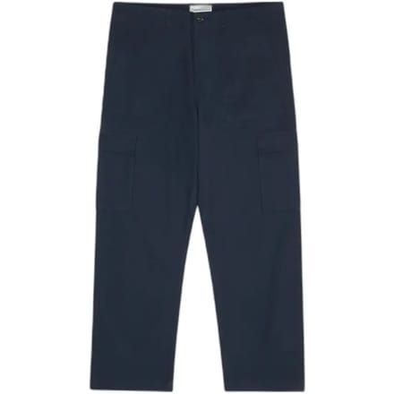 Lange cargobroek in gemêleerd garen KnowledgeCotton Apparel Flint - GOTS/Vegan