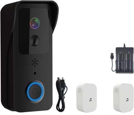 Slimme Video Deurbel - Digitale Intercom - Home Beveiliging - 1080P HD Camera - 140x45.5x27.5 mm