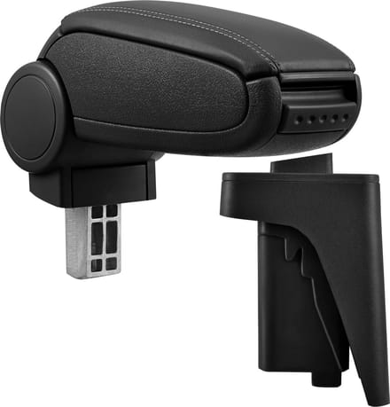 Armsteun voor Audi A3 S3 8P 2004-10 kunstleer zwart
