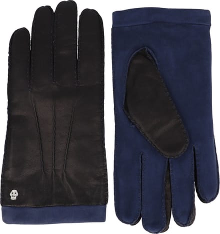 Roeckl Mering Handschoenen Leder - Jongens - black-royal