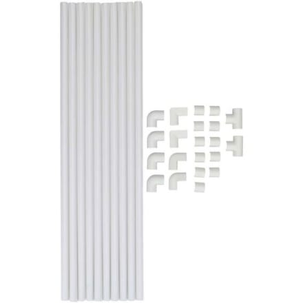 Max Hauri 174626 Kabelgoot (l x b x h) 40 x 11 x 10 mm Wit 1 set(s)