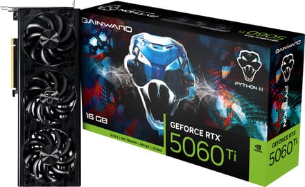 Gainward GeForce RTX 5060 Ti Python III NVIDIA 16 GB GDDR7