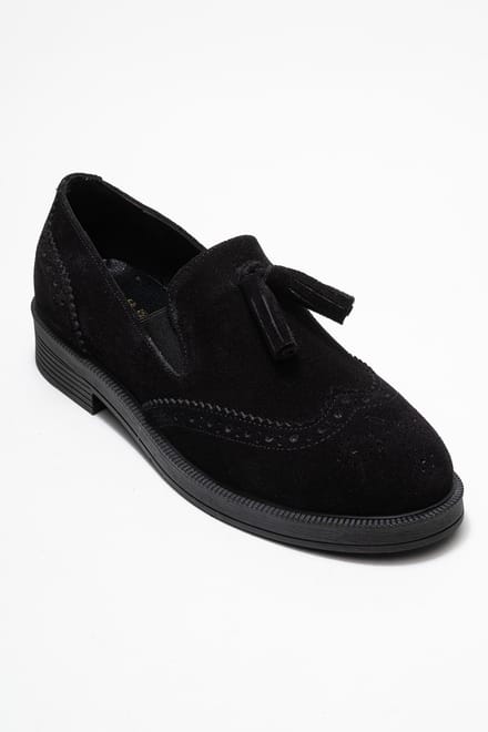 Alex Leren Kwast Loafers